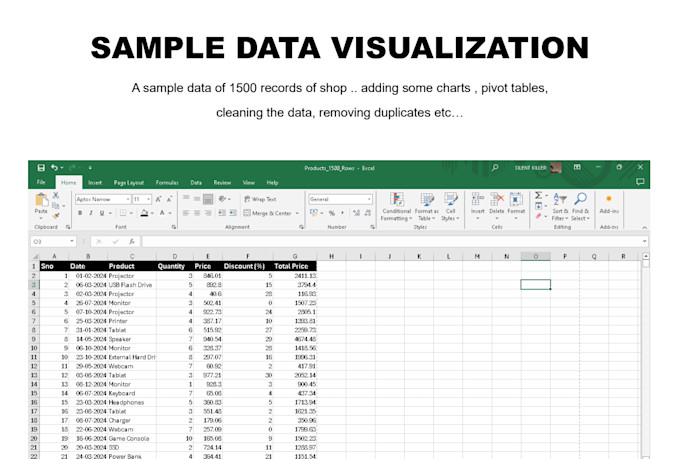 expertly handle data entry, cleaning, analysis and stunning vizualizations